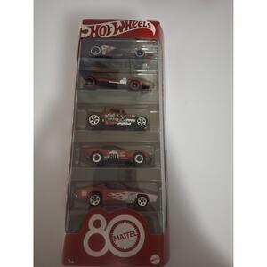 Hot Wheels 5 Pack Mattel 80th Anniversary Bone Shaker El Segundo Coupe Twin Mill